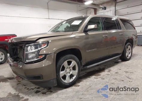 2016 Chevrolet Suburban Lt из США, поврежденный, VIN 1GNSKHKCXGR340732